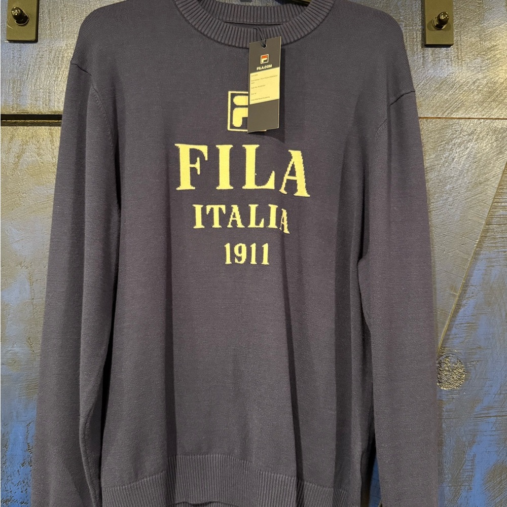 Fila Intarsia Knit Sweater